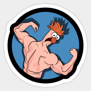 Buff Beaker Sticker